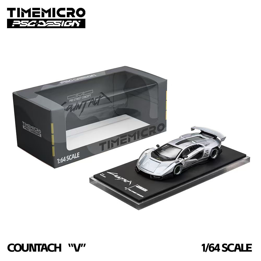 Time Micro Countach LPI 800-4 (Grey) Diecast (PRE-ORDER)