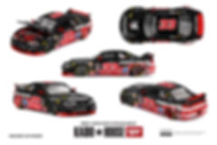 Kaido House Nissan Skyline R33 Black Kaido Cat "Stock Car" (PRE-ORDER)