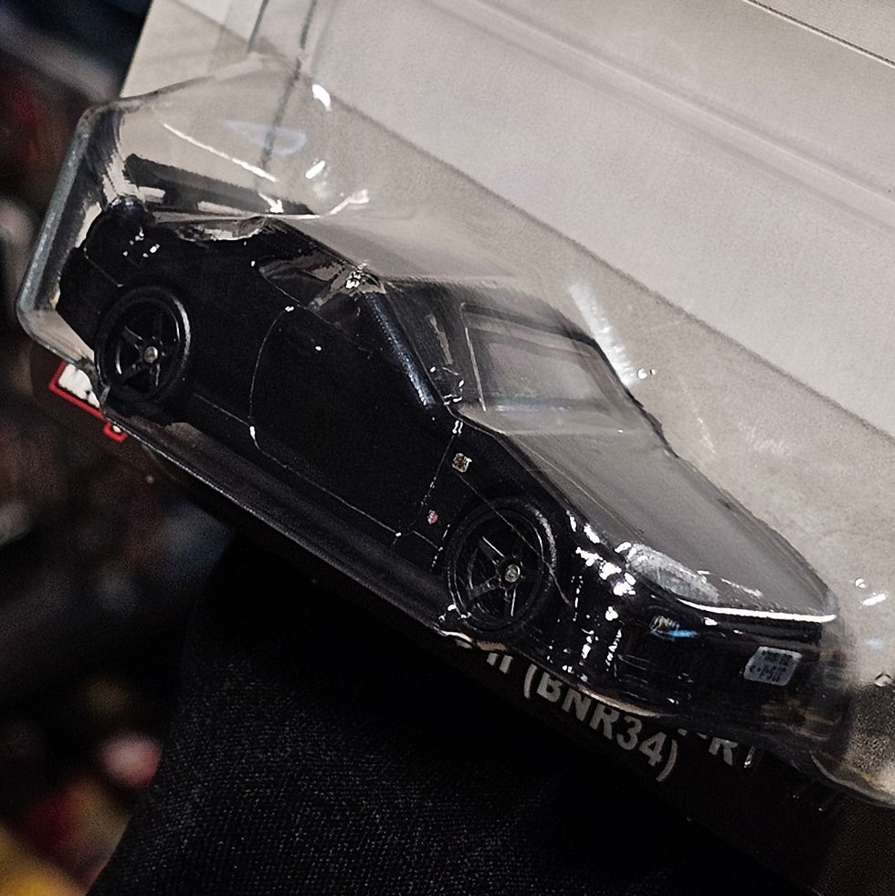 Thumbnail: Hotwheels CHASE Nissan Skyline R34 (Black) Diecast