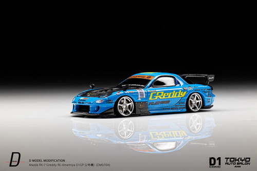 D Model Mazda Rx7 RE-AMEMIYA GReddy TAS 2026 DIGP Diecast | Gear