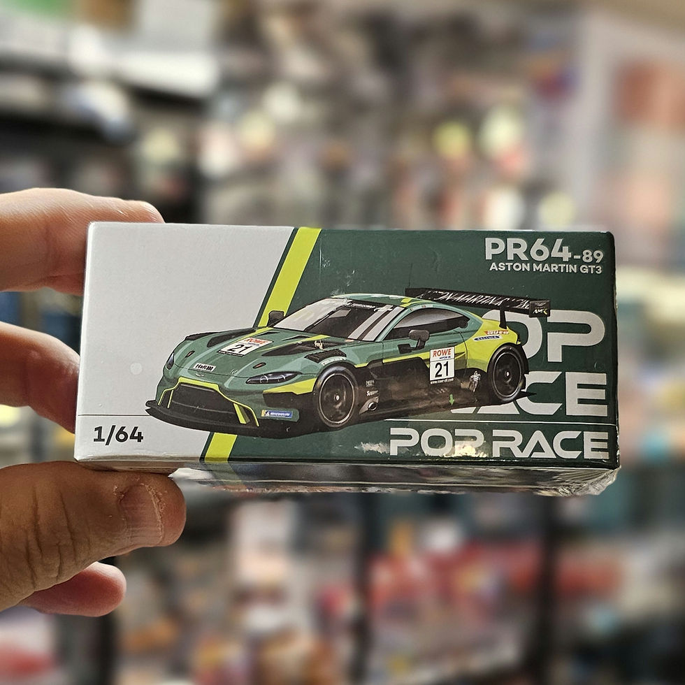 Thumbnail: Pop Race Aston Martin Valkyrie and GT3 Diecast