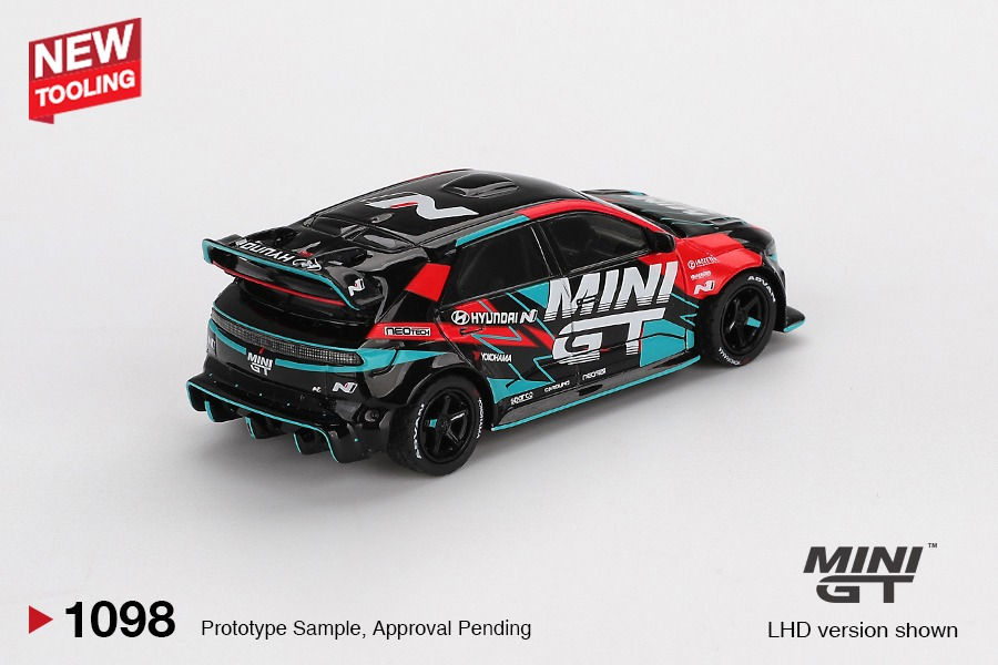 Thumbnail: MiniGT 1:64 Hyundai Ioniq Diecast TAS #1098