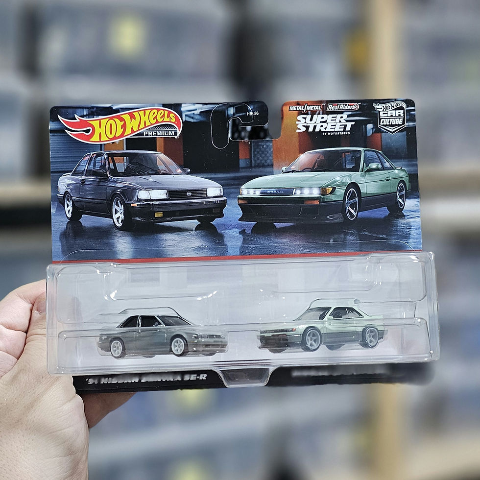 Thumbnail: Hotwheels Bugatti, Subaru, & Nissan 2-Car Sets