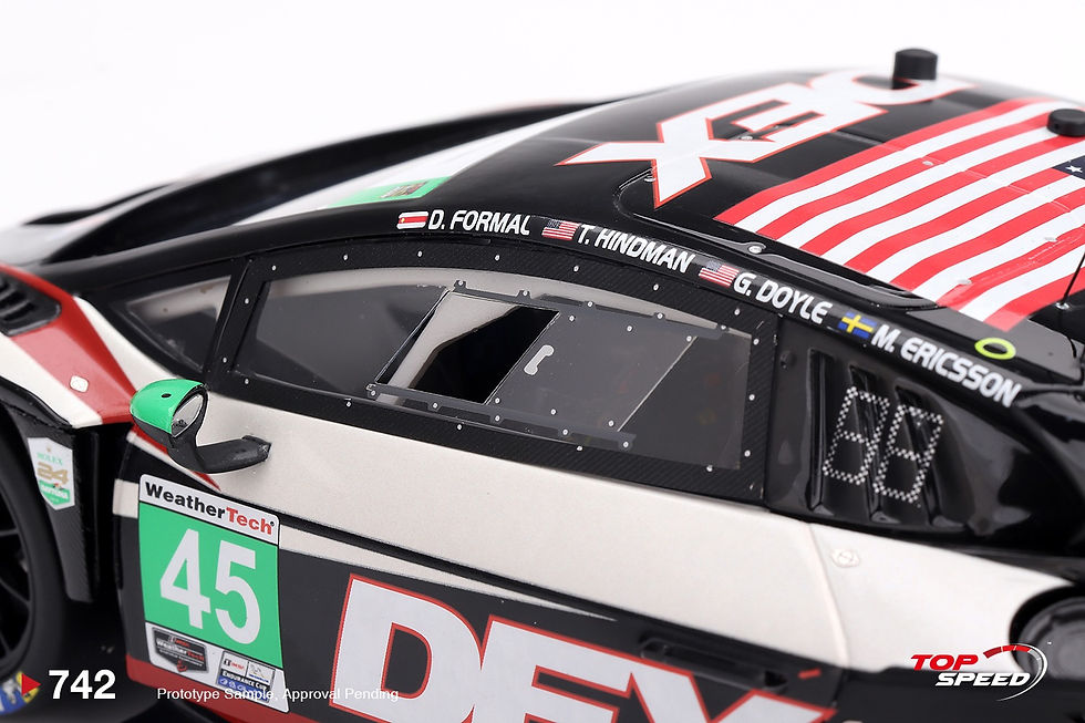 Thumbnail: Top Speed 1:18 Lamborghini Huracan GT3 EVO2  DEX IMSA Diecast #742 (PRE-ORDER)