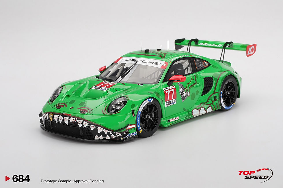 Top Speed 1:18 Porsche 911 GT3 R (992) "REXY" #77 2025 IMSA (PRE-ORDER)