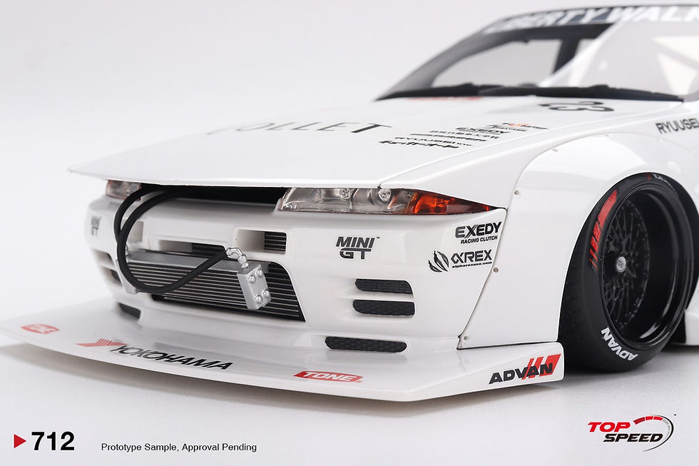 Top Speed x LBWK 1:18 Scale Nissan Skyline R32 Hinomaru Diecast #712 ...