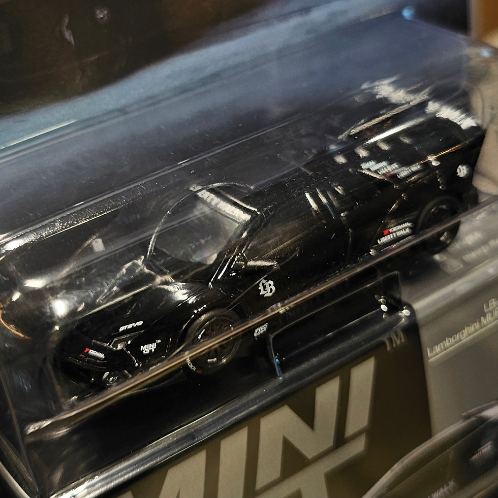 Thumbnail: MiniGT LBWK Lamborghini Murcielago GT EVO (Black) Diecast #1053