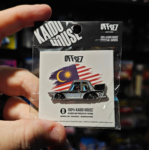 Kaido House MDX26 Malaysia Metal/Enamel Collector Pin | Gear Oil Cafe