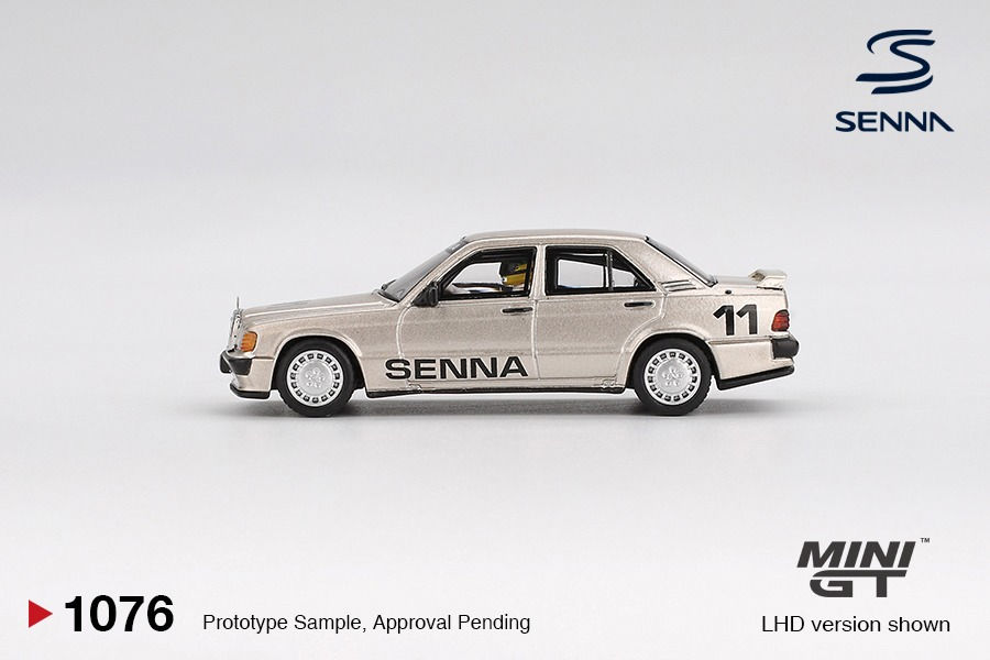 Thumbnail: MiniGT Mercedes 190E Ayrton Senna 1984 Nürburgring Diecast