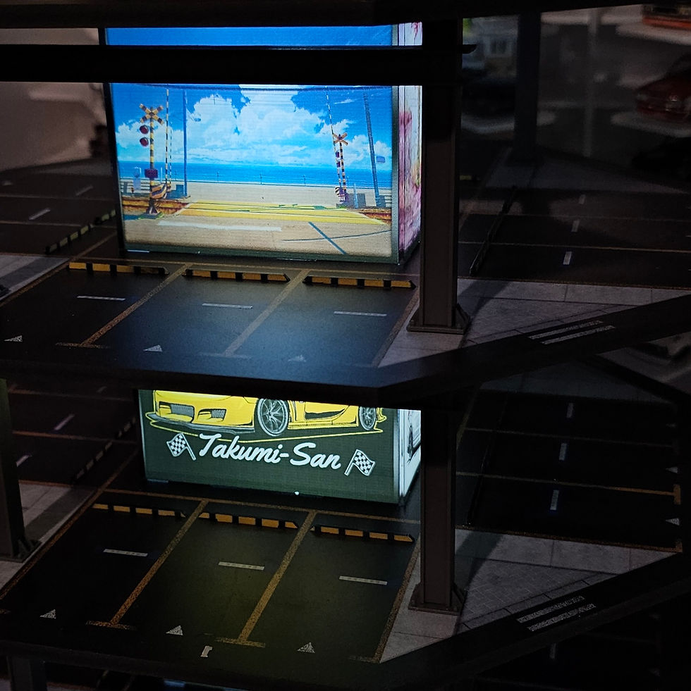 Thumbnail: More Art Octagon 1:64 Parkade Diorama (4 levels)