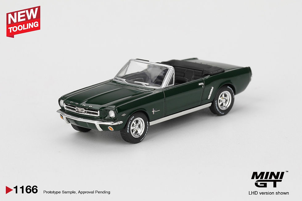 MiniGT 1964 Ford Mustang Diecast Highland Green (PRE-ORDER)