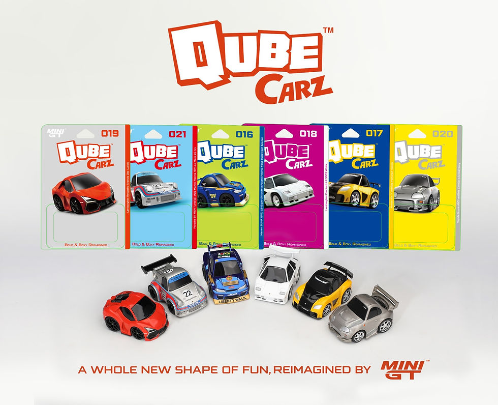 Thumbnail: Qube Carz LBWK Toyota, Nissan, Mazda, Porsche, Lamborghini Diecasts (PRE-ORDER)