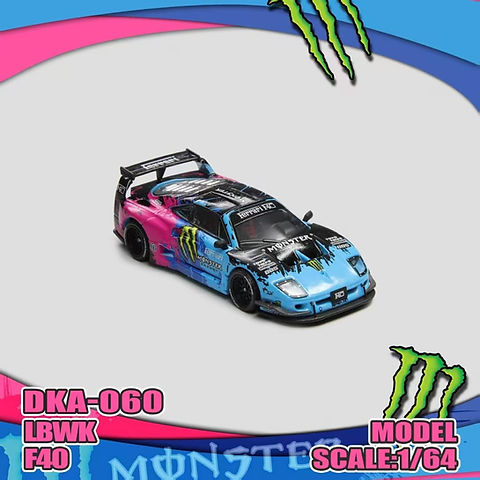 Demon King Liberty Walk Ferrari F40 Gull-Wing (Monster) Diecast