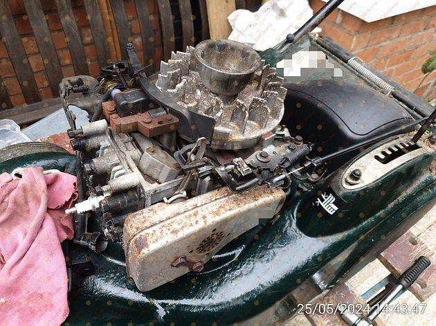 View Of Engine Assembly