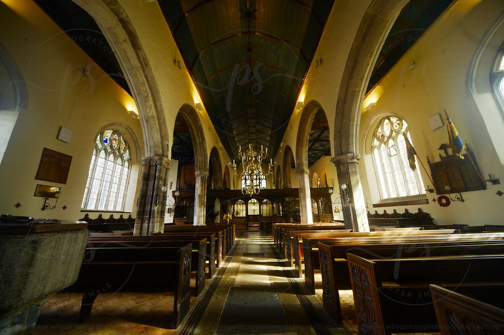 Inside St. Saviours Church