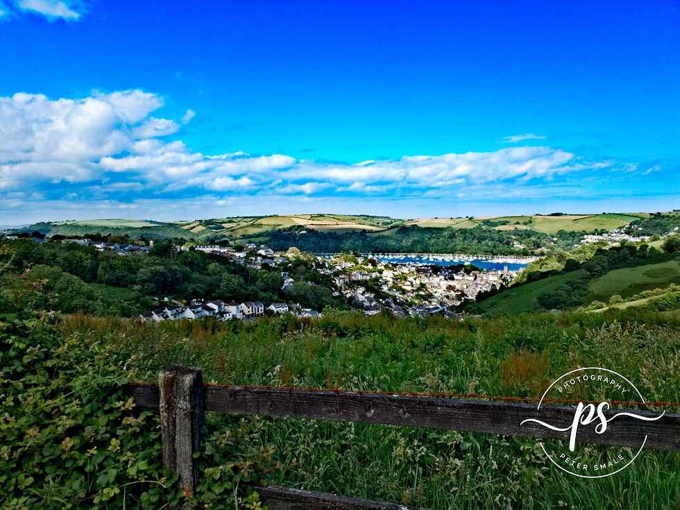 A View Of The Dartmouth Valley.