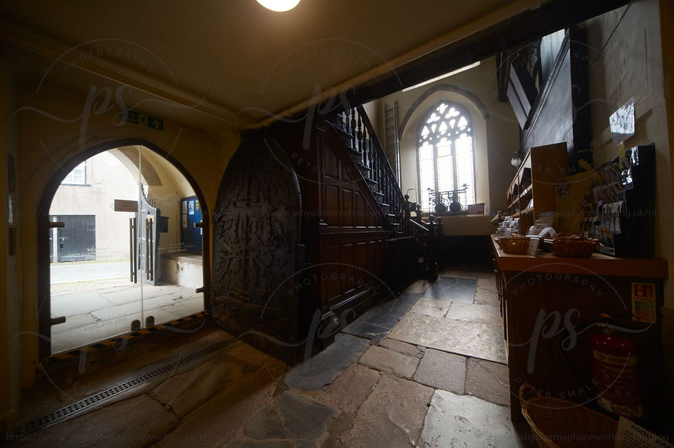 Inside St. Saviours Church