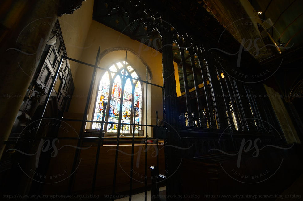 Inside St. Saviours Church