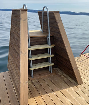 Stupetårn på Vollen Marina i Asker