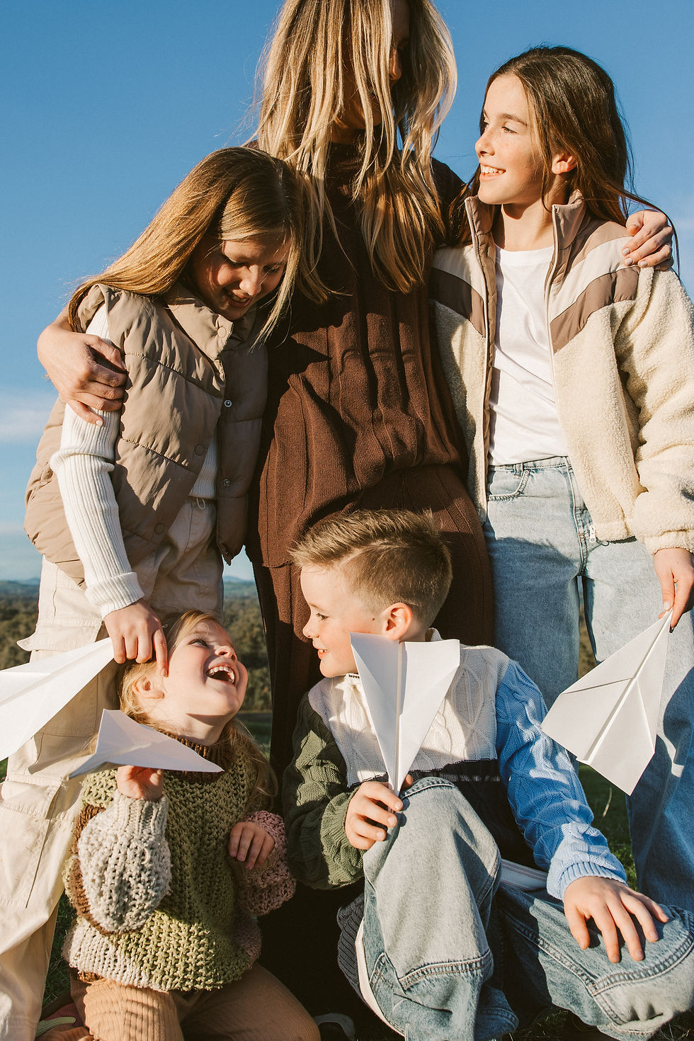 Lifestyle family portrait session in Albury-Wodonga