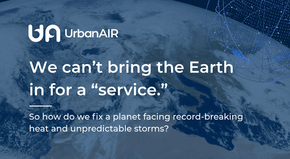 UrbanAIR: Designing Resilient Cities with the Earth’s Digital Twin
