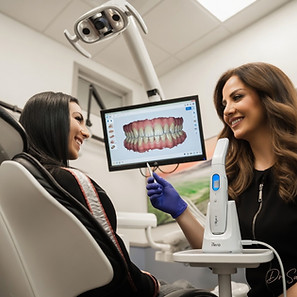 Dr Sayeh Hadianfar Providing invisalign consult in Hamilton at Spinel Dental