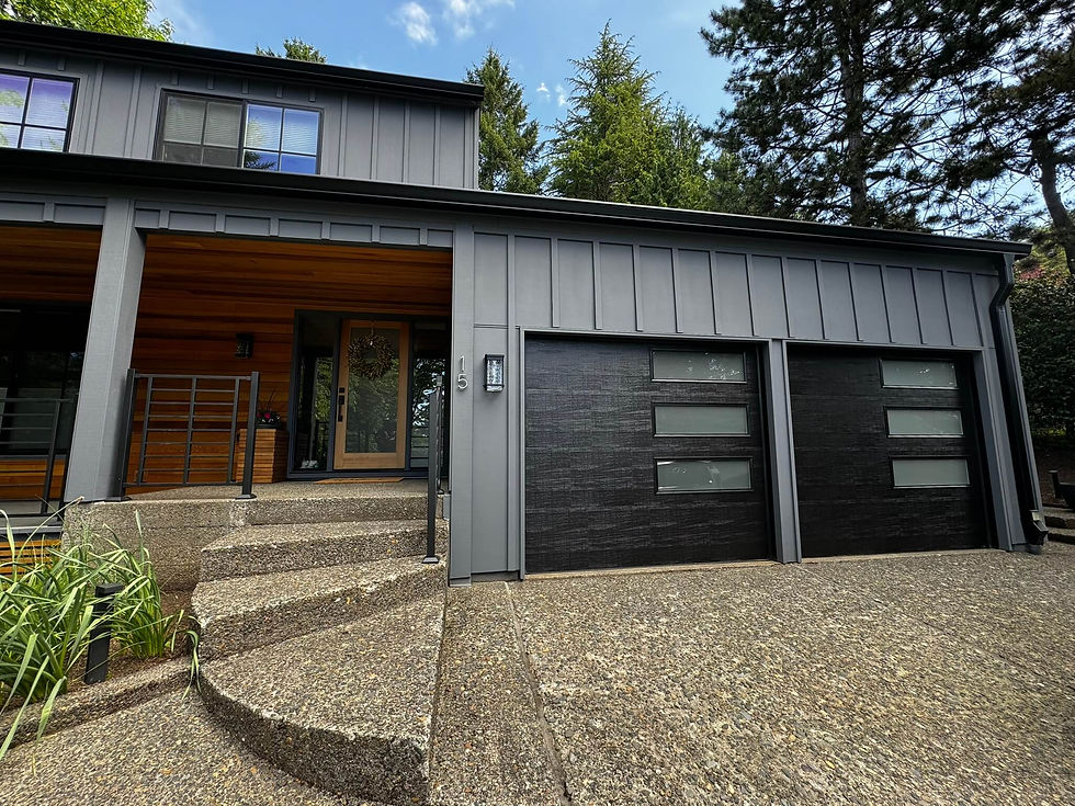 Hardieplank Siding, Cedar Accents,  & Marvin Window Replacement | Lake Oswego, OR