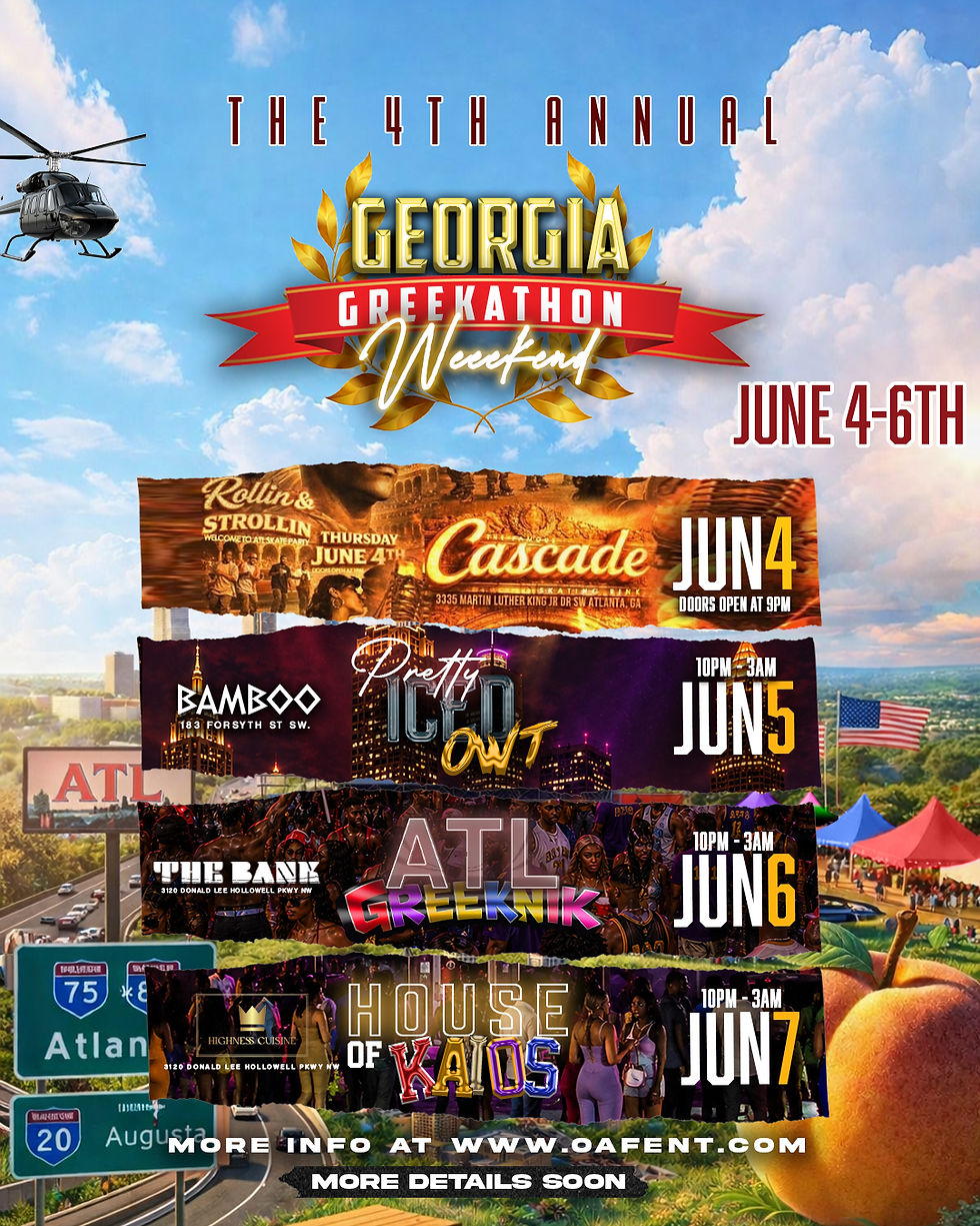 Atlanta Summer Fest: Georgia Greekathon Weekend