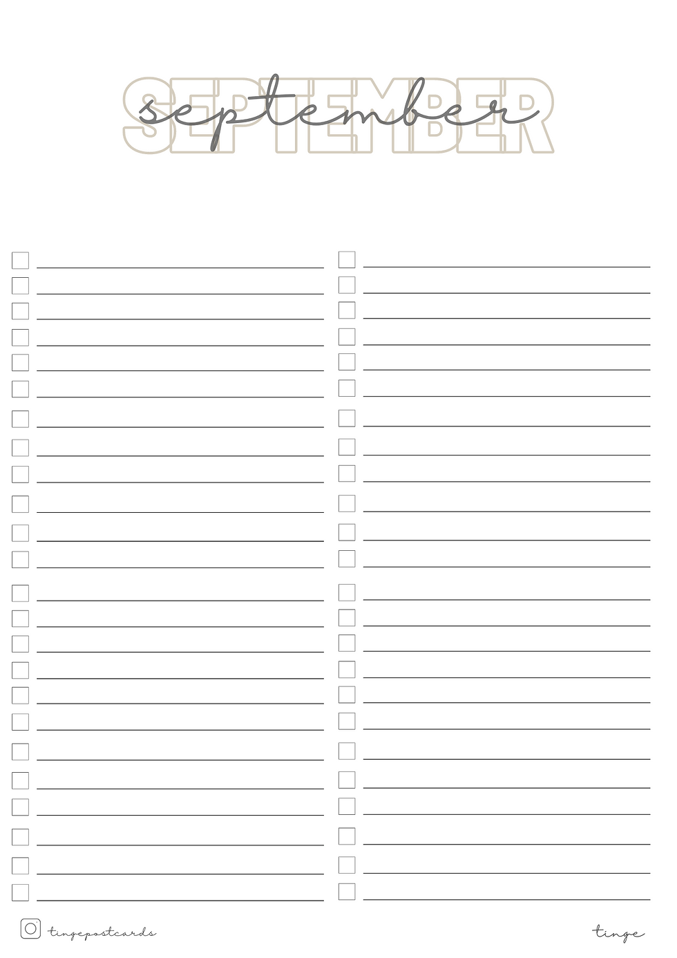 Thumbnail: Monthly Planner
