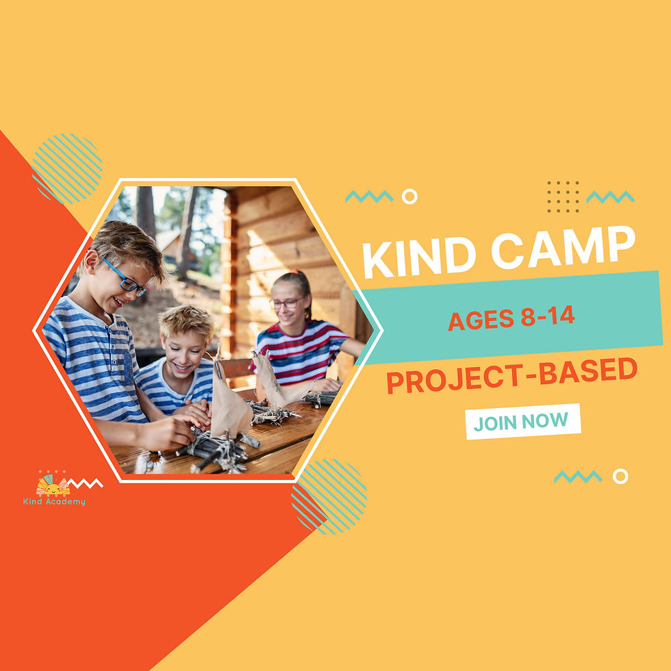 Kind Camp Online (ages 8-14)