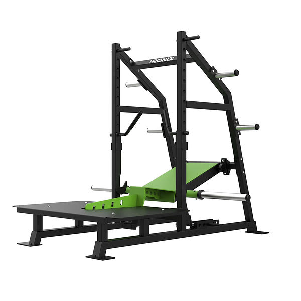 IRONIX®  Maxfit GC-5087 – מכשיר סקוואט מסוג 'קרנף' (Rhino Squat)