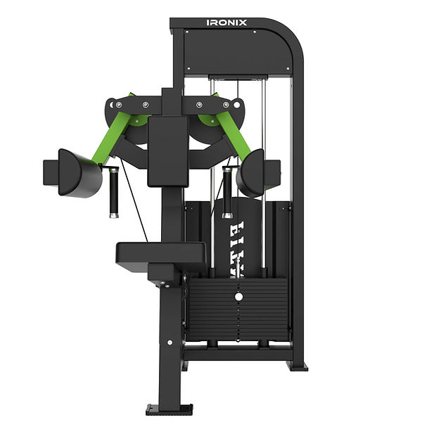 IRONIX®  Maxfit GC-5010 – מכשיר פשיטת כתפיים צדית בישיבה  – פלי צדדי