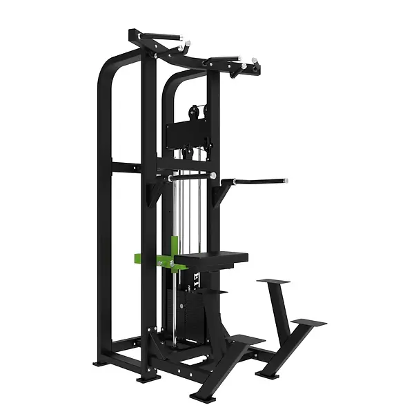 IRONIX®  Maxfit GC-5019 – מכשיר מתח ומקבילים עם תמיכה ( Dip & Pull-Up Machin