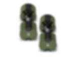 GREEN NUOBELL universal dumbbell in mid-adjustment, displaying weight selection dial.jpeg