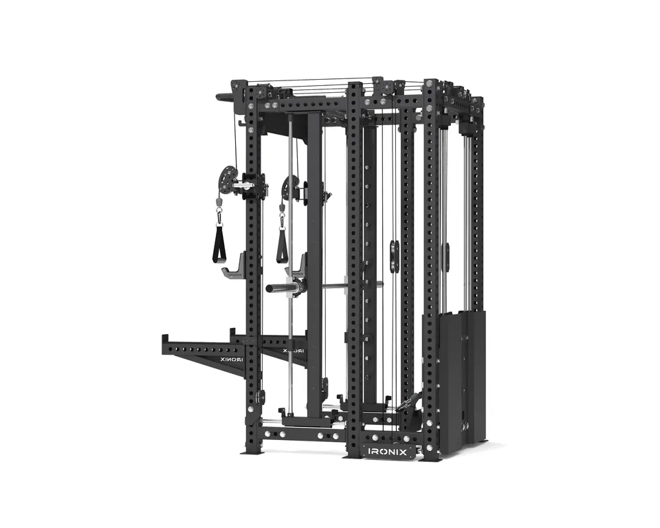 3D מולטי טריינר קומבו מקצועי+6 נקודות פולי+סמיט משין IRONIX®THRONEWARD – תמונה 10