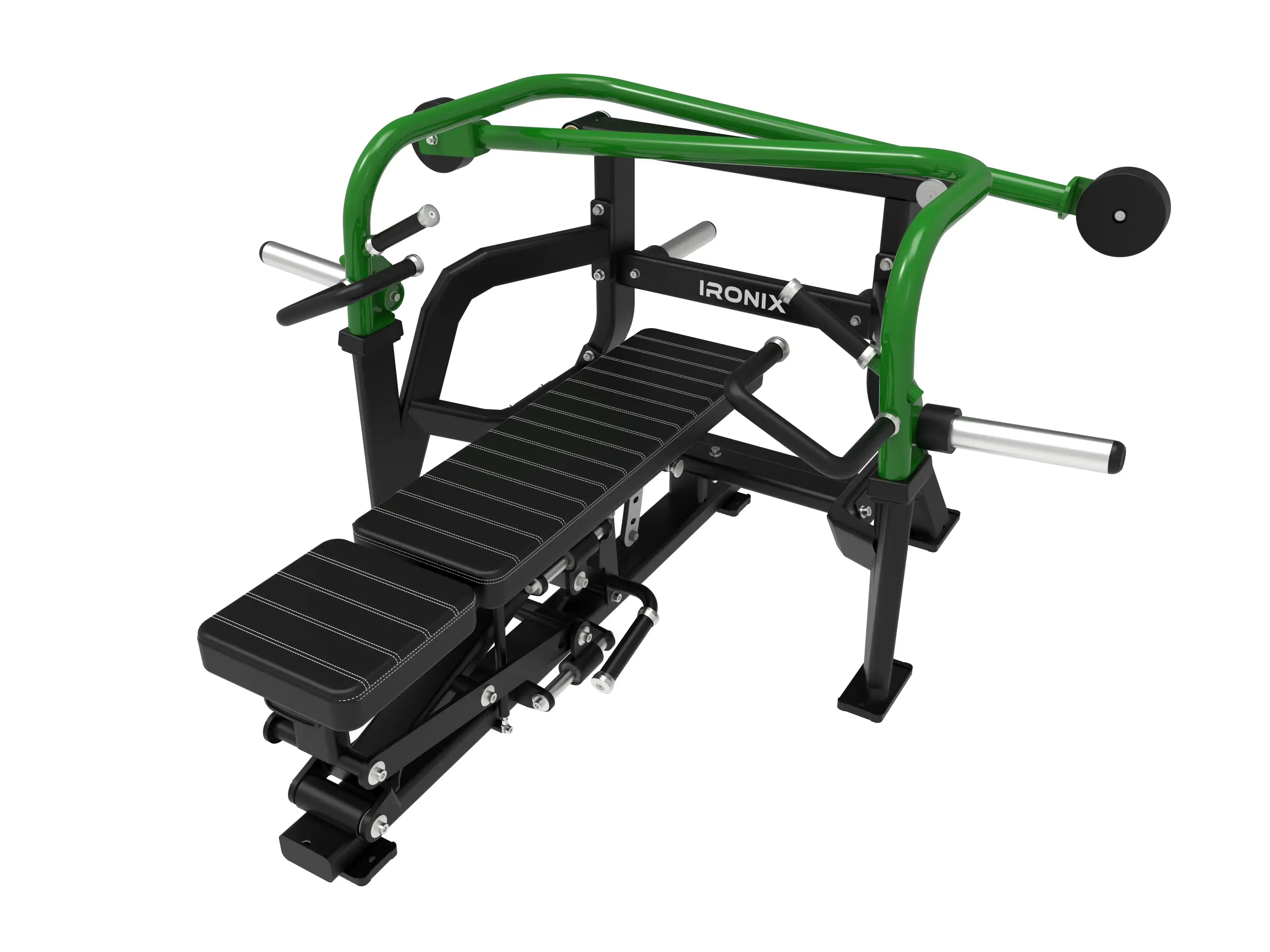 IRONIX®  MaxPump 8143 – מכונת לחיצת חזה מולטי קרוסאובר (Plate Loaded)