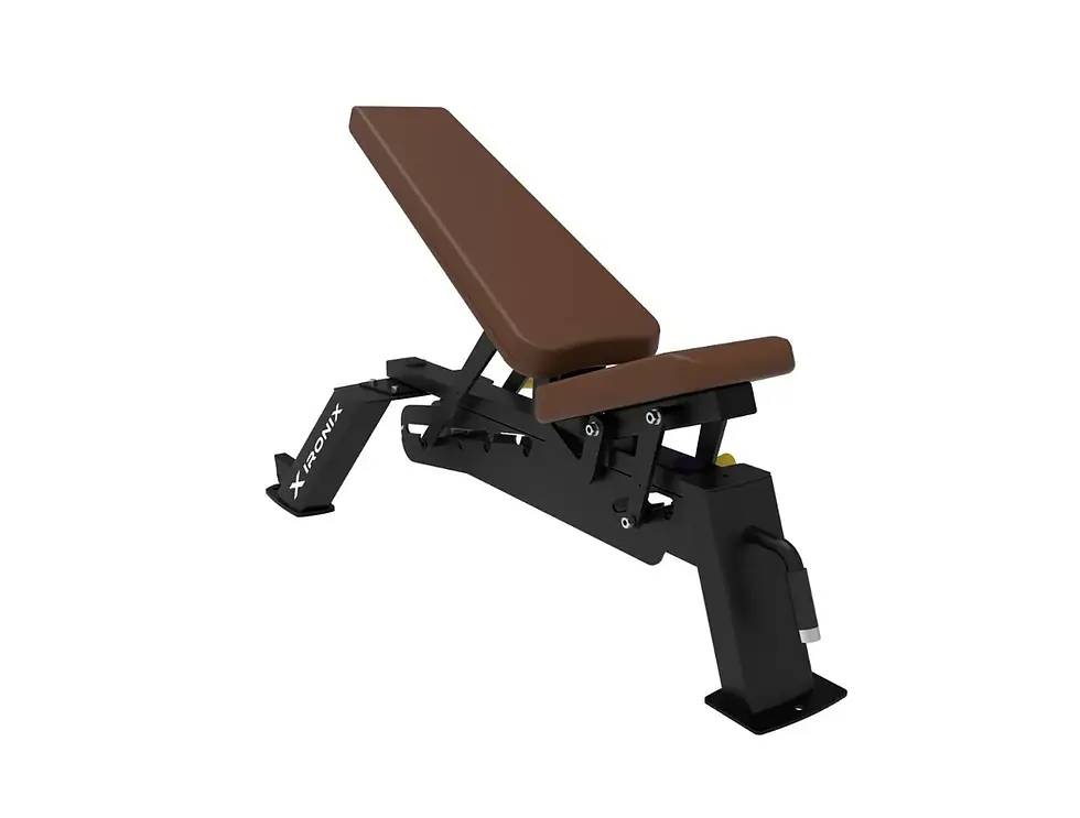 תמונה ממוזערת: ספת כושר מקצועית למכון כושר IRONIX®   Tron (68KG)