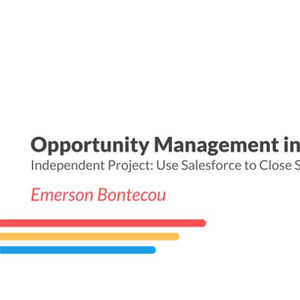 Opportunity Management
