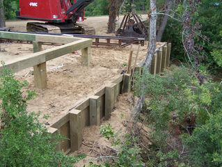 What type of foundation is best for a Log home?