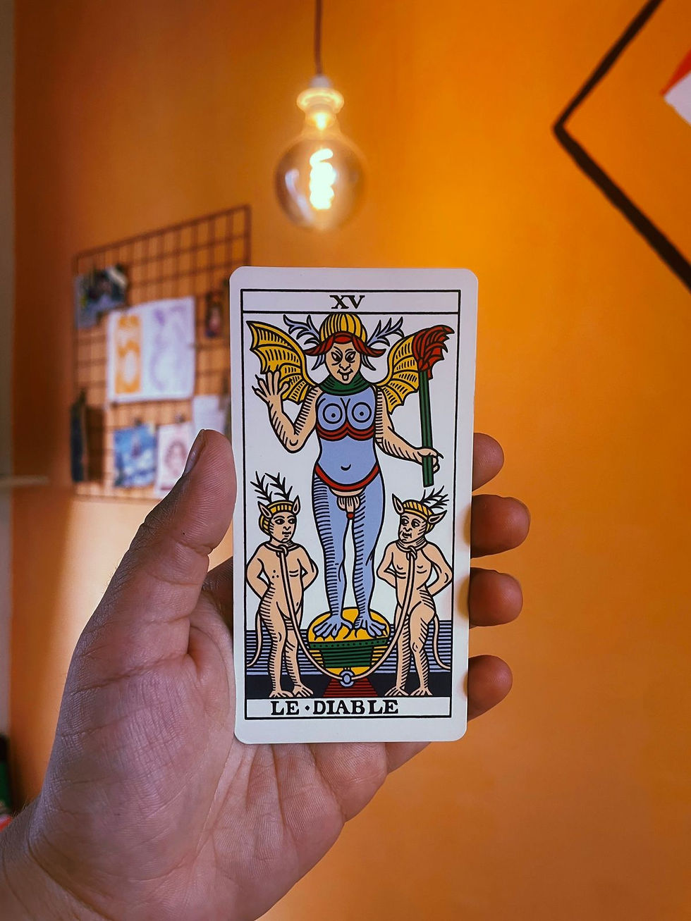 O Diabo, Tarô de Marselha