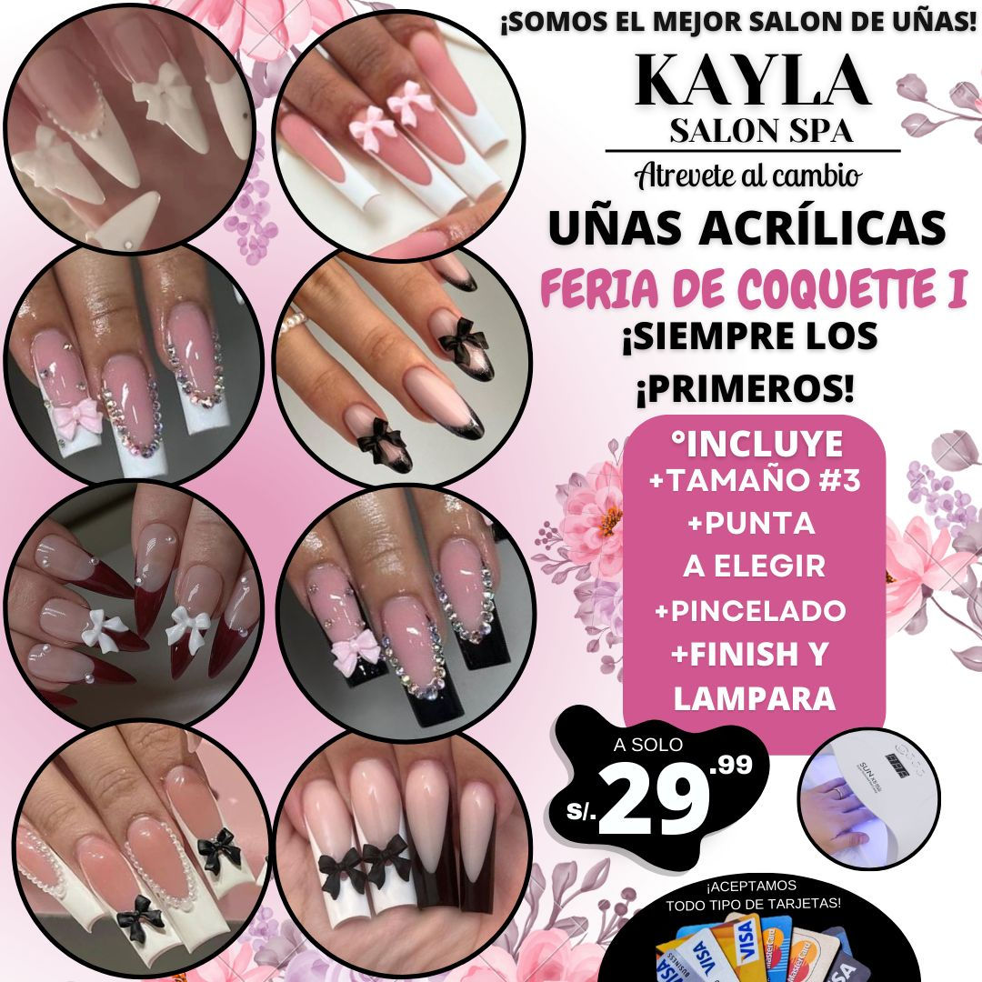 UÑAS ACRÍLICAS FERIA COQUETTE