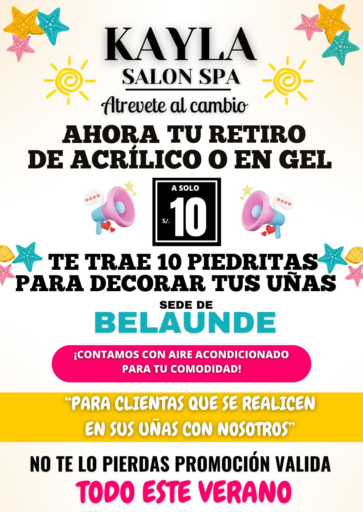 RETIRO DE ACRÍLICO O GEL