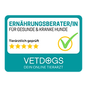 Tierärztlich geprüfte Ernährungsberatung für Hunde und Katzen