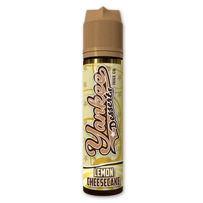 Lemon Cheesecake By Yankee Juice Co E Liquid 60ml Shortfill