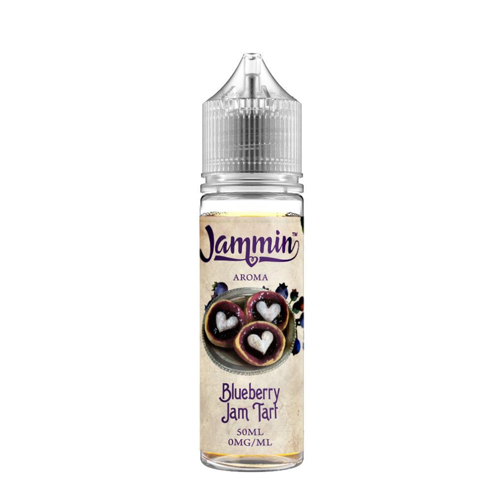 Blueberry Jam Tart by Jammin E Liquid 60ml Shortfill