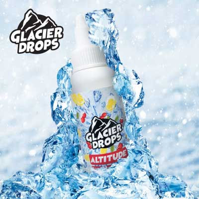 Altitude (Cherry Lemonade) by Glacier Drops E Liquid 60ml Shortfill