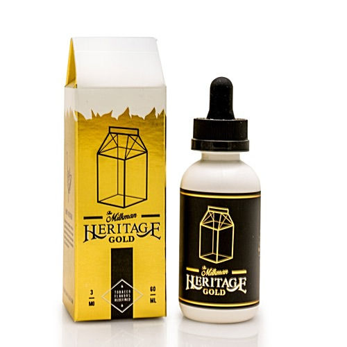 Gold Heritage by The Milkman E Liquid 60ml Shortfill