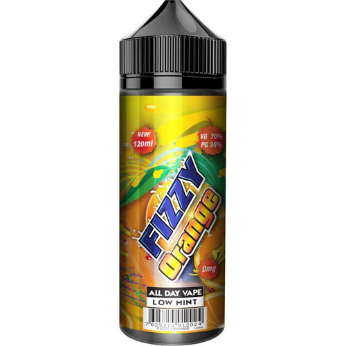 Orange by Fizzy Juice E Liquid 120ml Shortfill Vape Potions