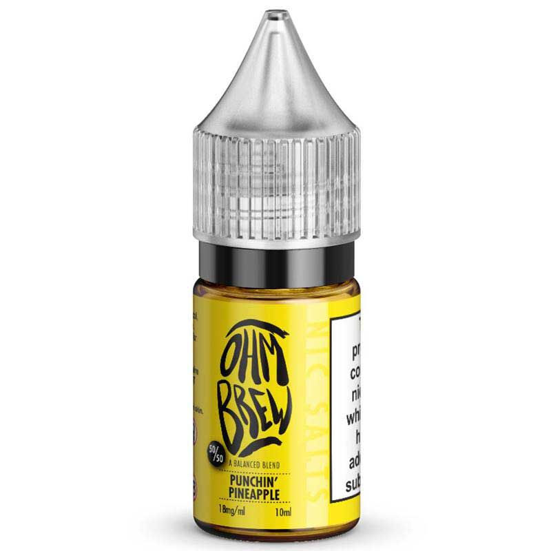 Punchin' Pineapple Nic Salt by Ohm Brew E Liquid