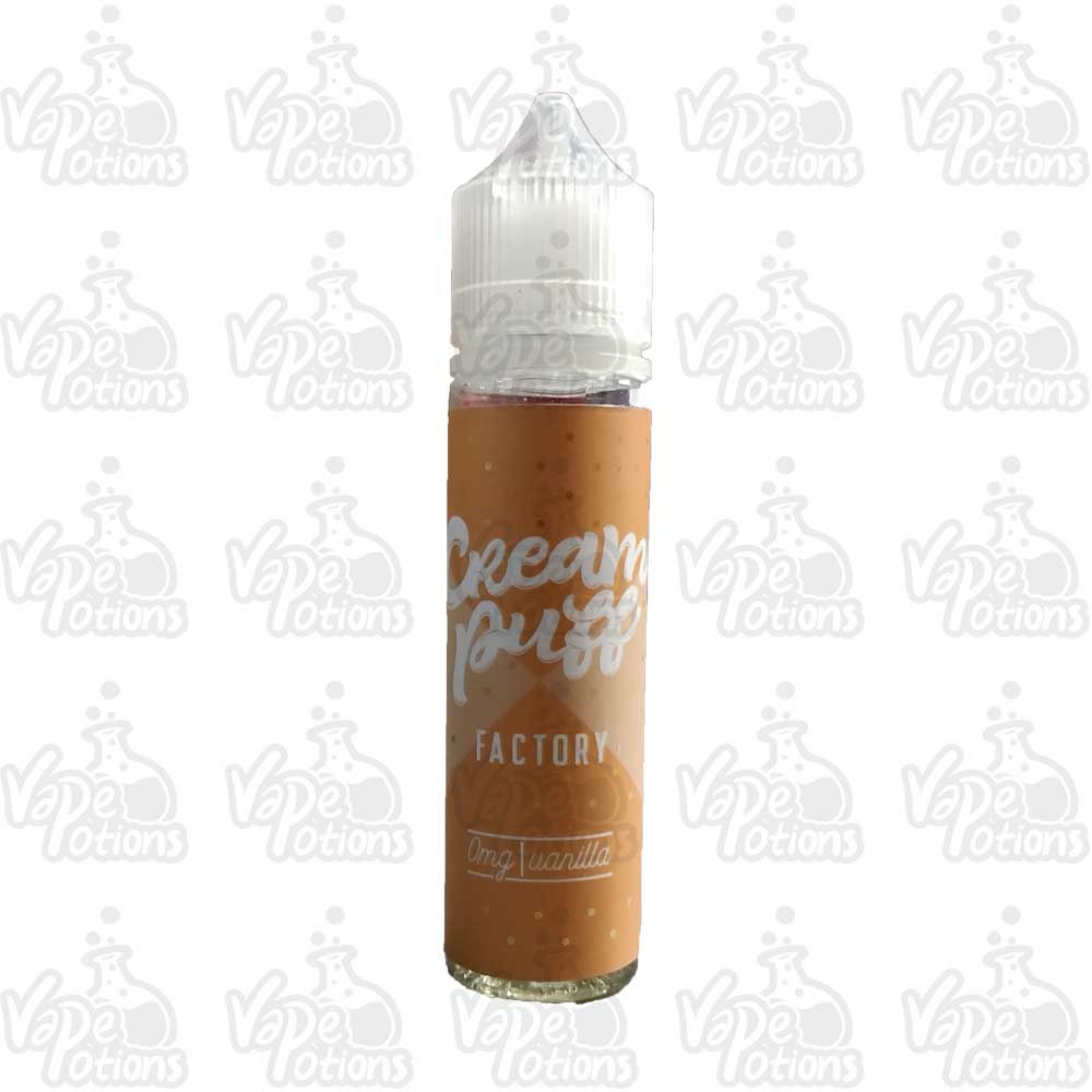 Vanilla by Cream Puff Factory E Liquid 60ml Shortfill